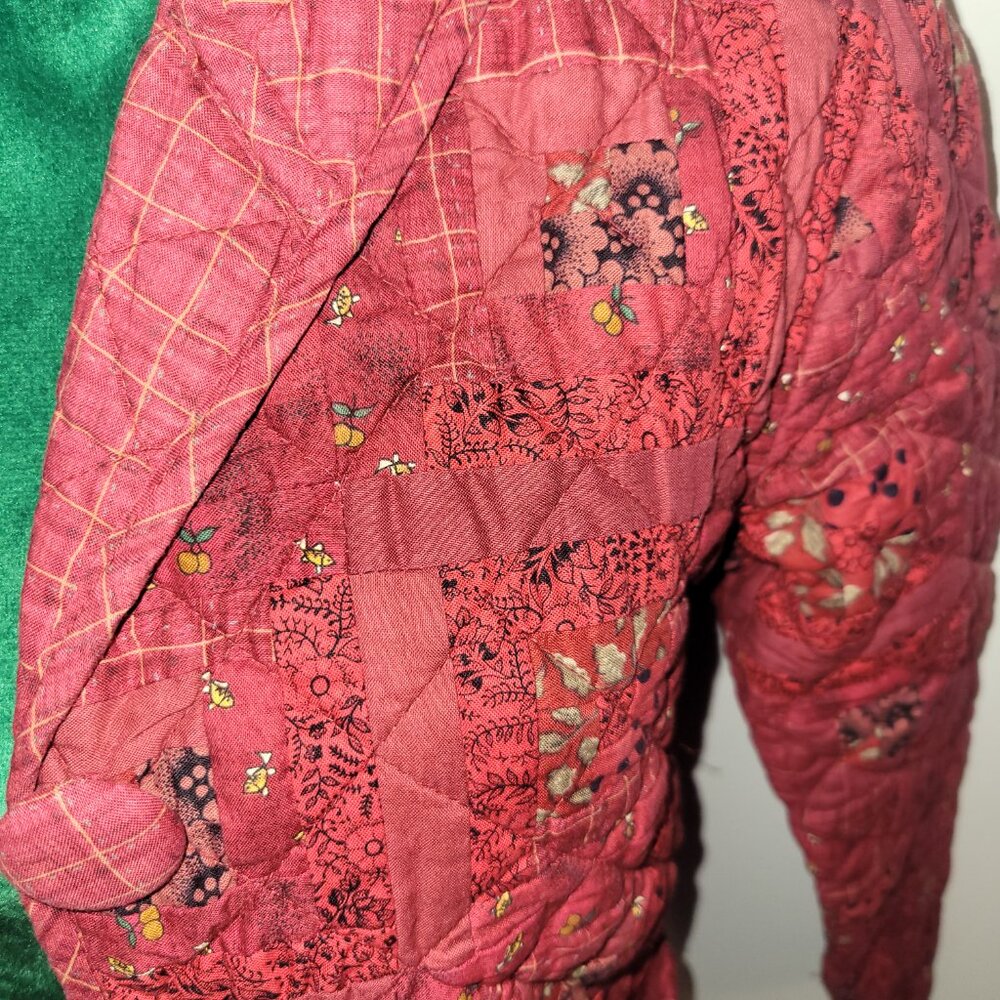 Donna Sharp Quilted Jacket Size Small - image 2